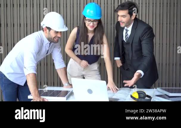 Man working on construction project Stock Videos & Footage - HD and 4K ...