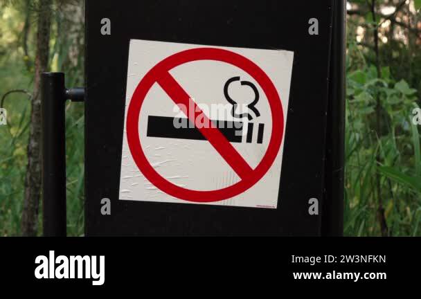 Smoking prohibited sign in Stock Videos & Footage - HD and 4K Video ...