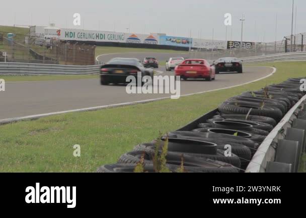 all-kind-of-super-cars-on-the-racing-circuit-in-zandvoort-the