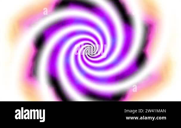 Endless Loop Inimated Endless spiral. Seamless loop footage Stock Video Footage - Alamy