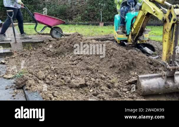 Mini excavator excavating soil Stock Videos & Footage - HD and 4K Video ...