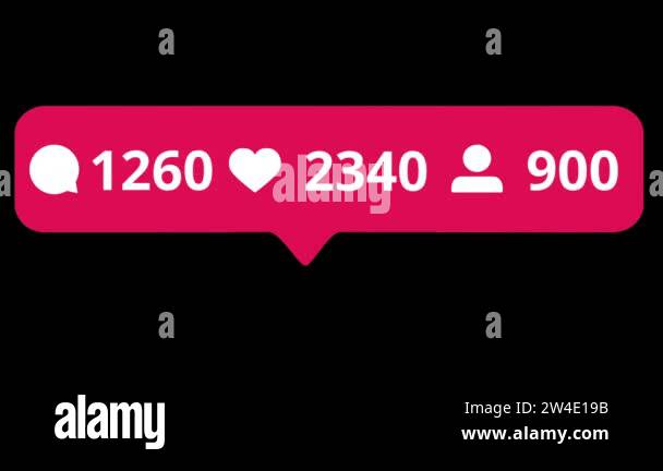 Comments, Likes, Follower. Like Icon Social Media. ed like button with ...