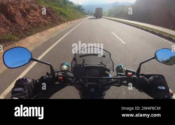 Motorcycle view of road Stock Videos & Footage - HD and 4K Video Clips ...