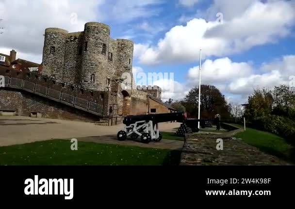 CASTLE, RYE, EAST SUSSEX, UK - 10/20/2020: 14th-century Ypres Tower ...