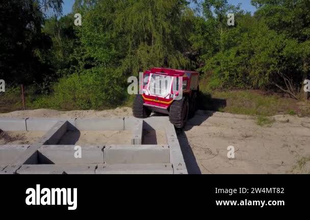 Sherp rescue is a Ukrainian all-terrain amphibious vehicles for rough ...