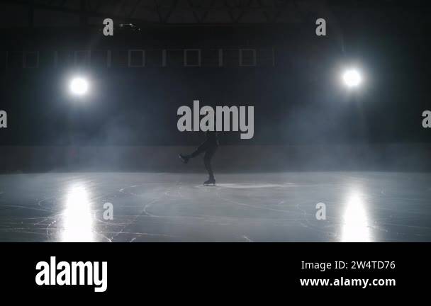 Figure Skating Rotation Professional male figure skater Stock Videos & Footage - HD and 4K ...