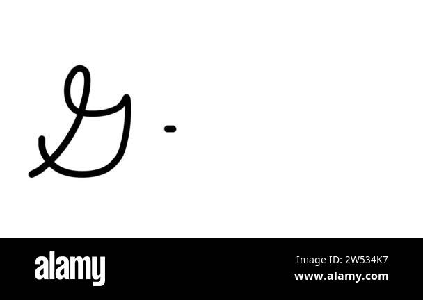 Gold Decorative Handwriting Animation in Six Cursive and Gothic Fonts ...