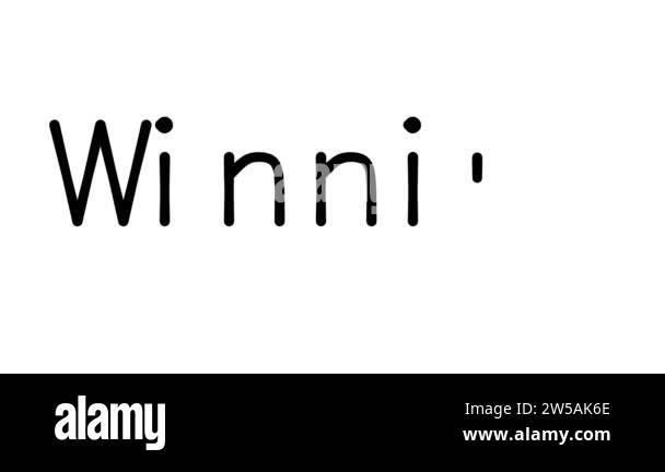 Winning Handwritten Text Animation in Various Sans-Serif Fonts and ...