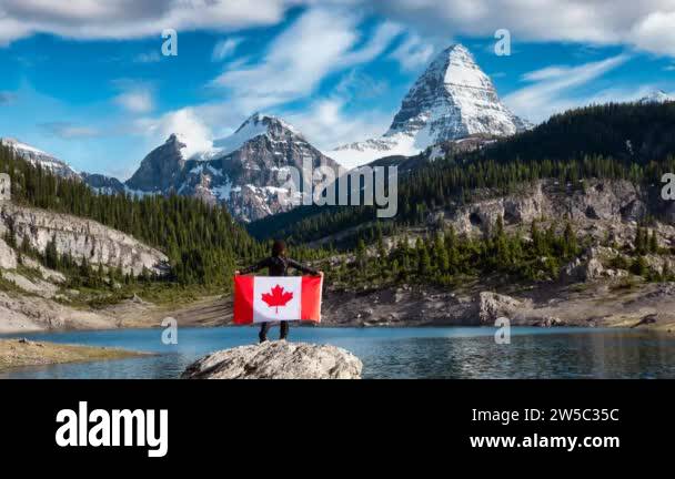 Remote Canada Flag Stock Videos Footage Hd And 4k Video Clips Alamy