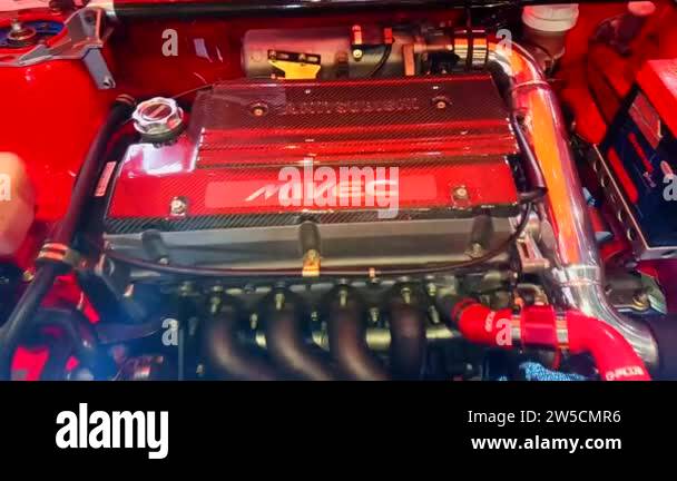 PASAY, PH - JULY 28 - Mitsubishi mirage cyborg engine on July 28, 2019 ...