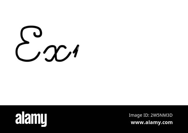 Export Decorative Handwriting Animation in Six Cursive and Gothic Fonts ...