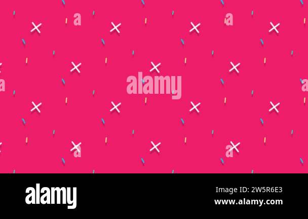 1990s Style Animated Background Pattern Stock Video Footage - Alamy