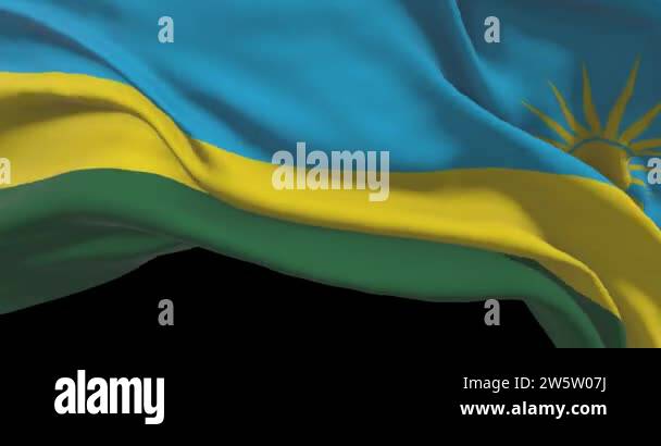 National flag rwanda rwandan Stock Videos & Footage - HD and 4K Video ...