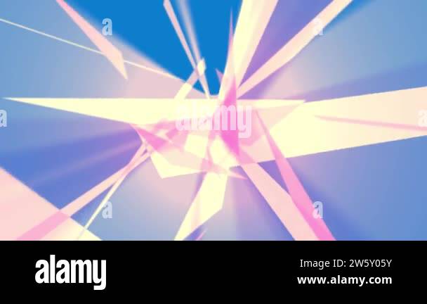 Sharp Animation Abstract animated background, looped seamlessly. Sharp-angled shapes ...