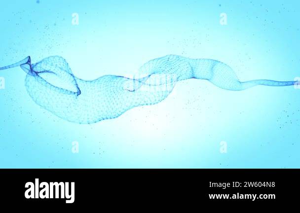 Abstract 3d Fractal Wire Sphere Background Seamless Looping/ 4k ...