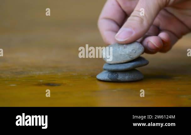 Rock tower stacking rocks Stock Videos & Footage - HD and 4K Video ...