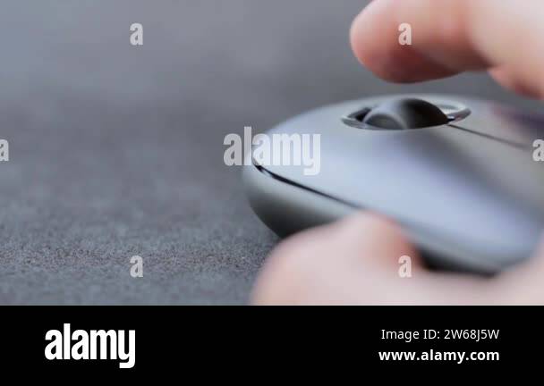 Hand scrolling clicking mouse buttons Stock Videos & Footage - HD and ...