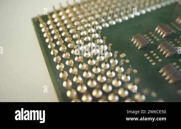 Technology Background CPU Circuit. 3D Visualization AI Processor Power ...