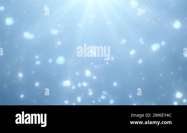 Rising Air Bubbles Sparkle Underwater Ocean Surface Sunlight Rays - 4K ...