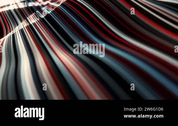 Abstract Light Strings Patterns Flowing Background Loop/ 4k animation ...