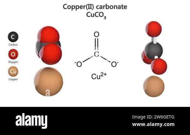 Copper II Carbonate Or Cupric Carbonate Is A Chemical Compound With 
