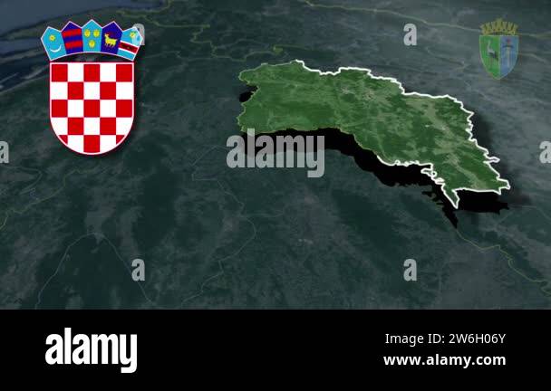 world animation map - region - physical Stock Video Footage - Alamy