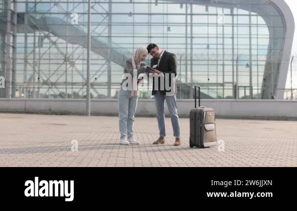 Muslim family in airport Stock Videos & Footage - HD and 4K Video Clips ...