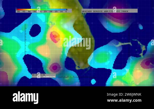 Satellite map florida Stock Videos - Weather Radar Digital Satellite Map Florida 2w6jwnk