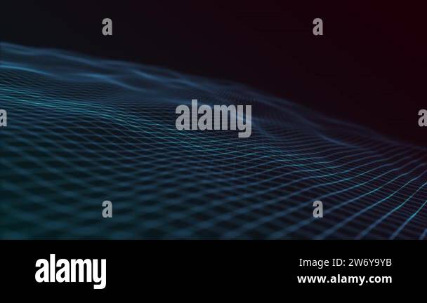 Abstract Waving Lines Fx Minimal Background Loop/ 4k animation of an ...