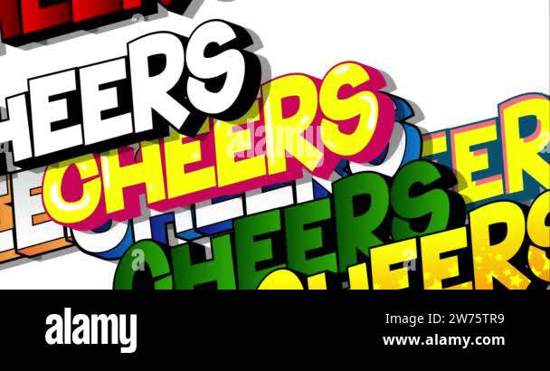 Cheers word art Stock Videos & Footage - HD and 4K Video Clips - Alamy