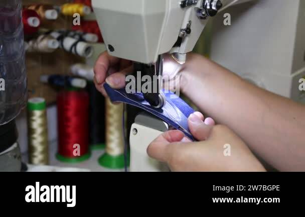 White threads on sewing machine Stock Videos & Footage - HD and 4K ...