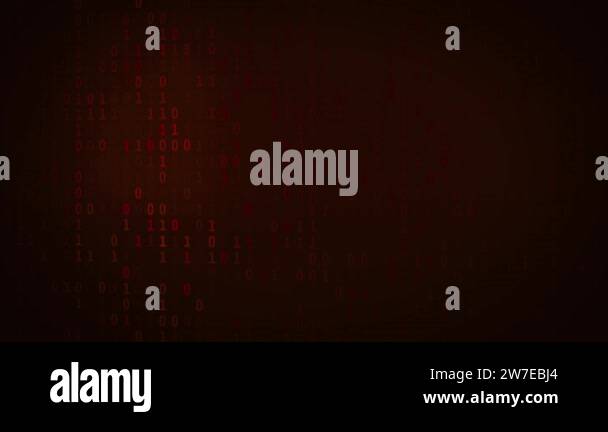 A Red motion graphic of multiple falling symbols and characters Stock ...