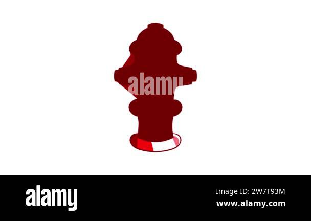 Fire hydrant icon Stock Videos & Footage - HD and 4K Video Clips - Alamy