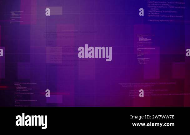 Looped dynamic background with program codes. Motion. Lot of program ... image.