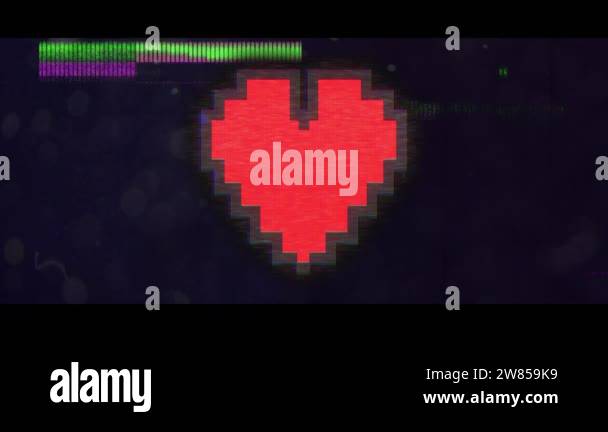 Video game heart pixelated icon Stock Videos & Footage - HD and 4K ...