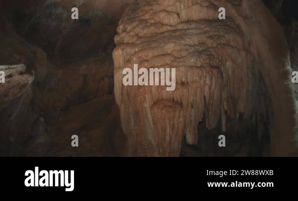 Beautiful geological formation stalagmite Stock Videos & Footage - HD ...