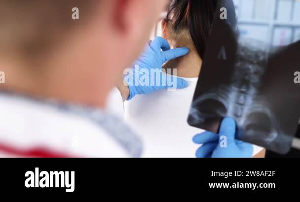 Xray cervical spine Stock Videos & Footage - HD and 4K Video Clips - Alamy