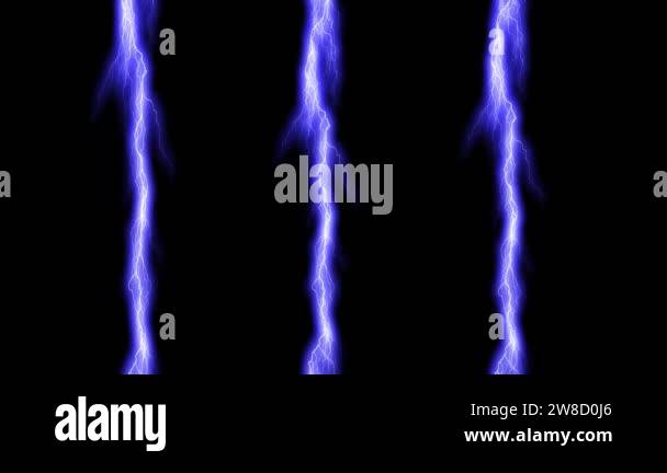 Electric shock beam animation motion graphics Stock Video Footage - Alamy