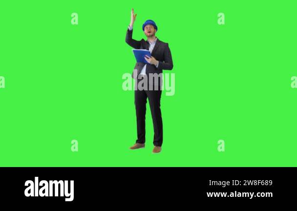 Frustrated male engineer or architect supervisor angry shouting ...