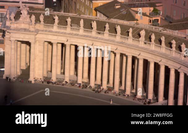 Columns st peter's basilica Stock Videos & Footage - HD and 4K Video ...