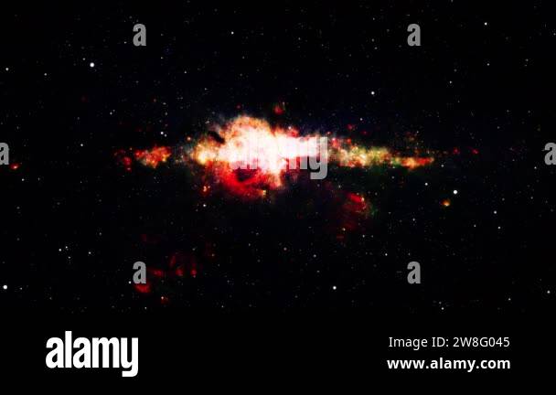 Traveling through star fields in space with big bang supernova bursts ...