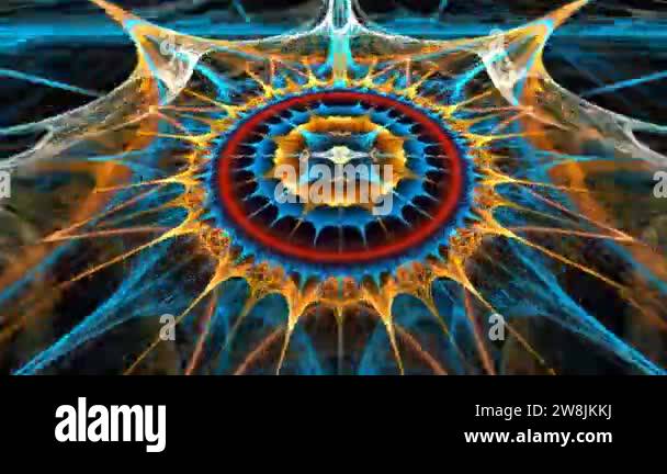 Abstract motion background animation shining particles stars sparks and ...