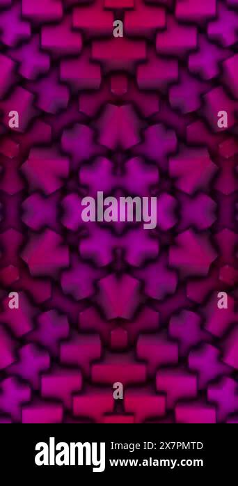 Motion graphics background with shapes and particles. Abstract ...