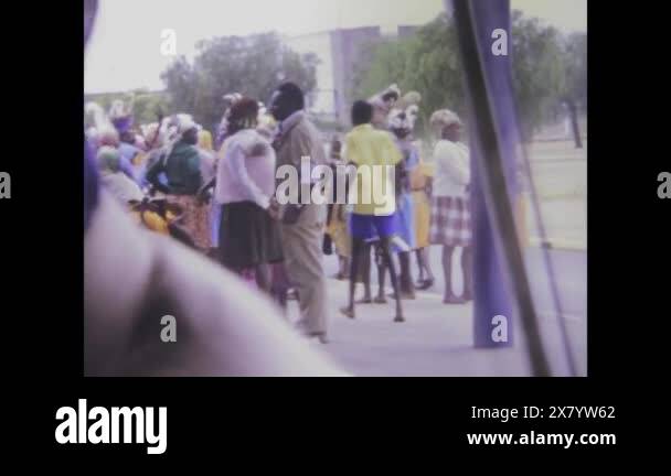 Nairobi, Kenya may 1969: Vintage footage of Nairobi city capturing ...