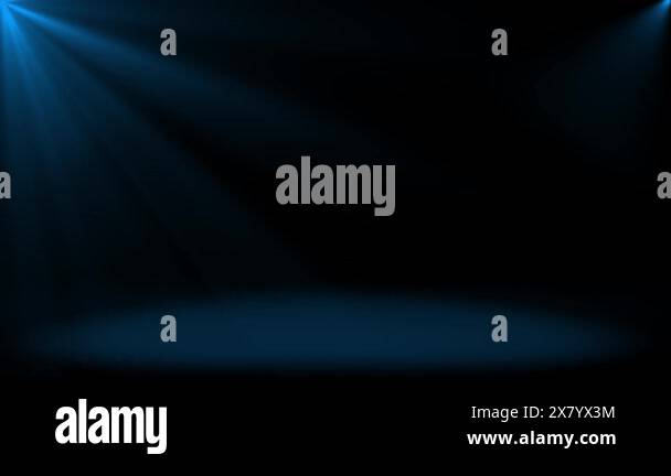 Animated Abstract shinny light rays and falling on floor, Royal blue ...