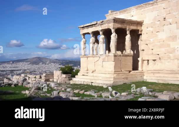 Athens 05,22,2024 Acropolis in Greece, Parthenon in Athens drone aerial ...