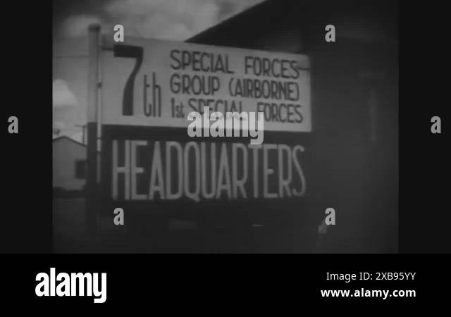 1964 - The Third Army Special Forces school operates at Fort Bragg, and ...