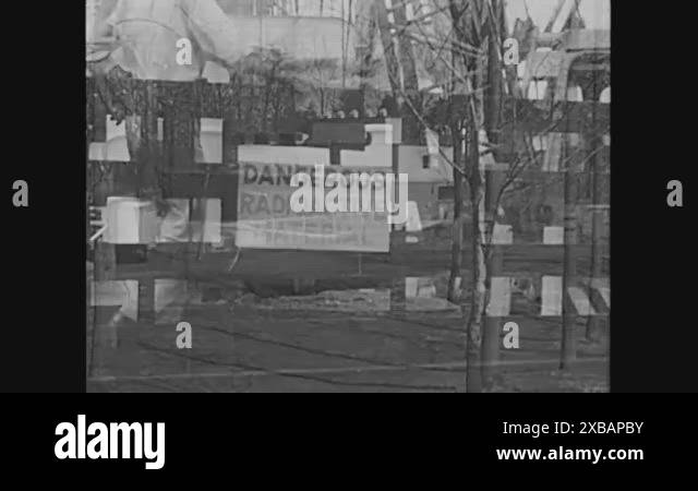 Radioactive waste is loaded onto - Radioactive Waste Is Loaded Onto A United States Coast Guard Cutter A Map Shows The Disposal Area In The Atlantic Ocean And Processing And Packaging Is Underway In A Restricted Area In 1959 2xbapby 