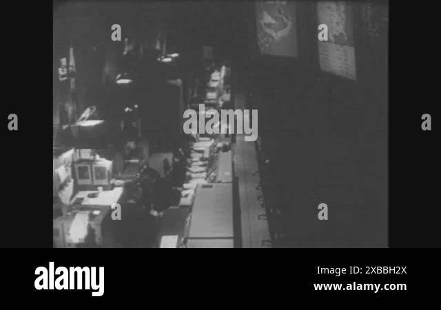 Offutt Command Post A Strategic Air Command command post is shown at Offutt Air Force Base ...