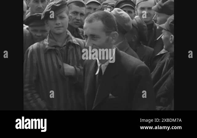 GERMANY - 1945 - Albanian Concentration camp victim speaks about an ...